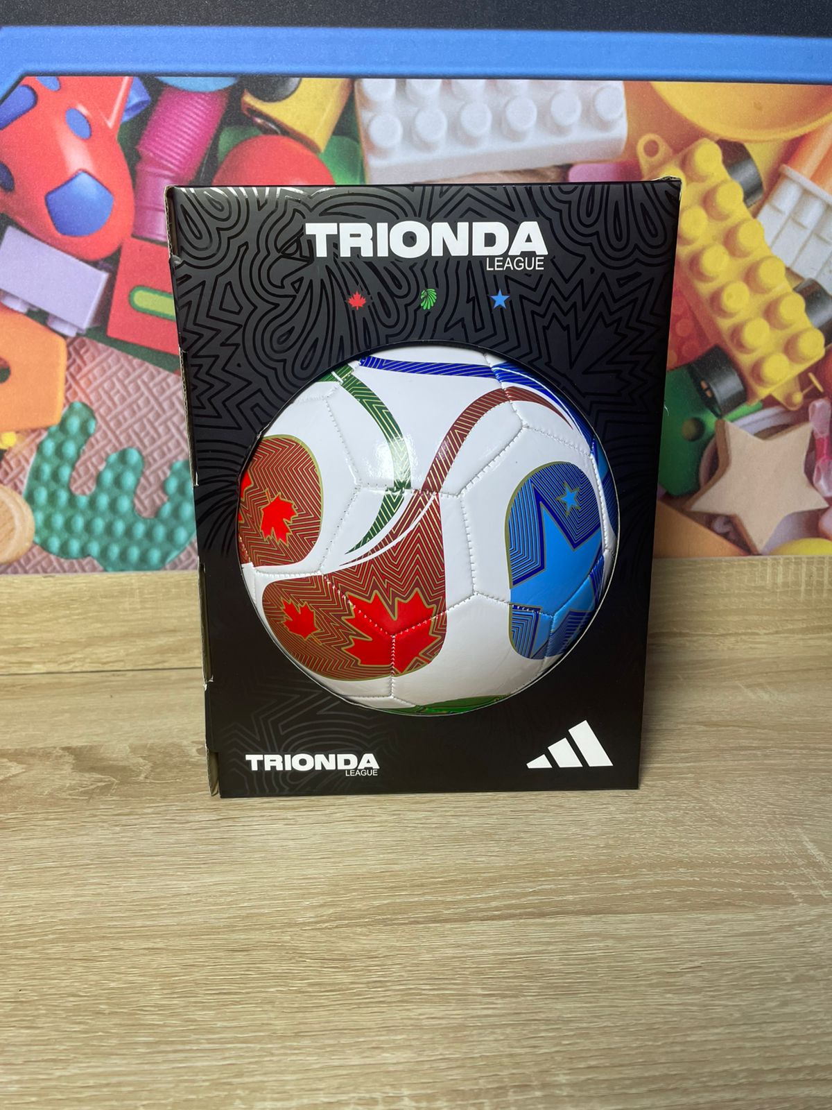 BALON MUNDIAL 2026 TRIONDA CON CAJA